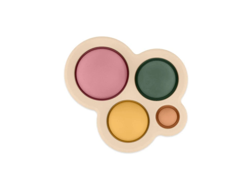 Petite and Mars Silicone Teether Dusty Rose