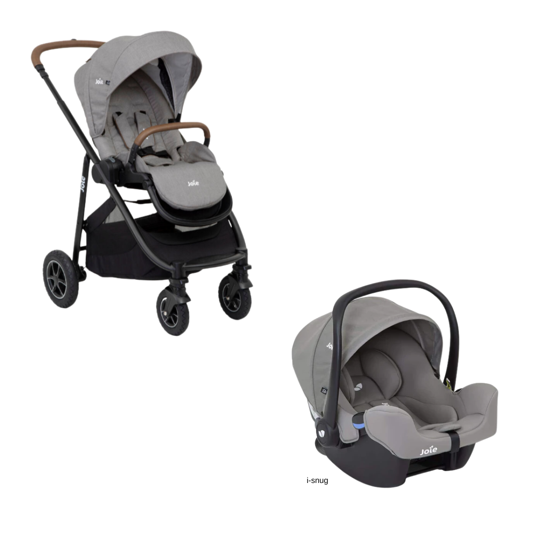 Joie DUO Versatrax Silla de paseo reversible + capazo ramble XL