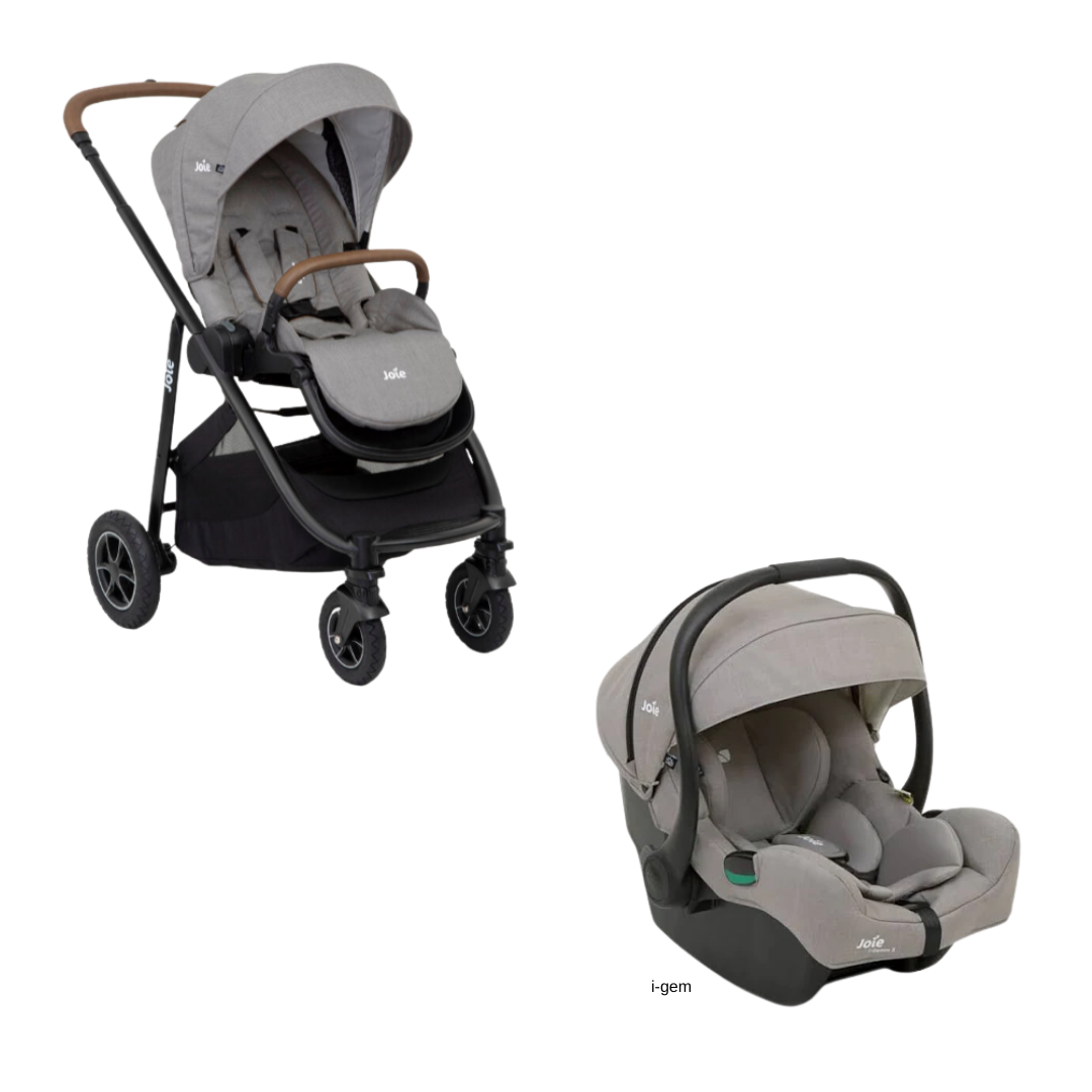 Joie DUO Versatrax Silla de paseo reversible + capazo ramble XL
