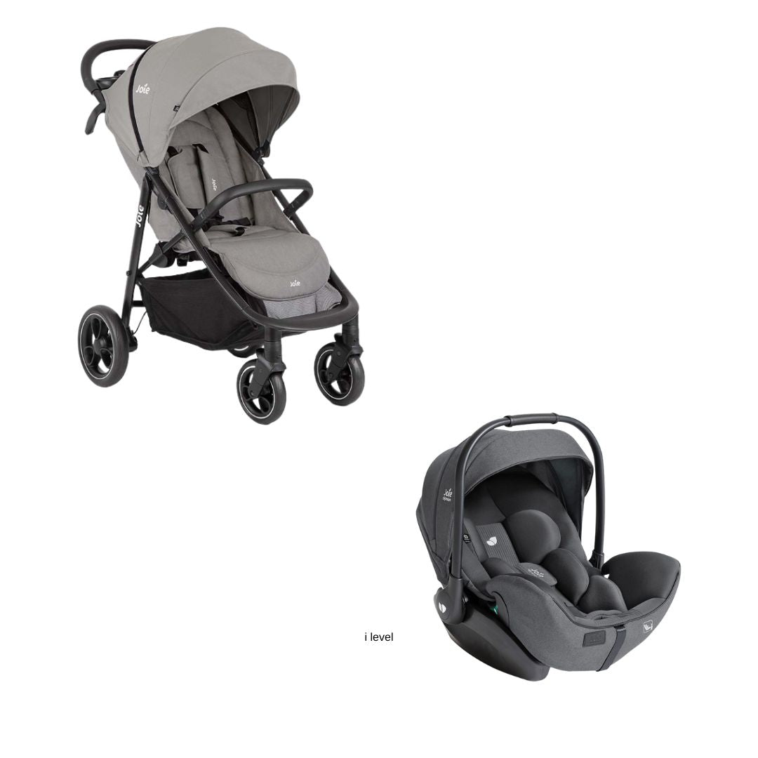 Silla de paseo compacta Joie DUO Pact PRO + huevo i-snug