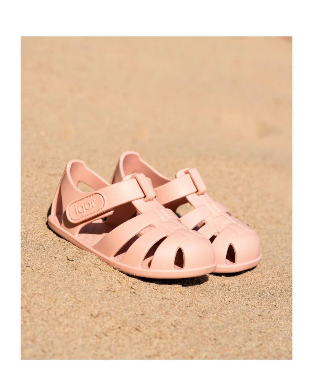 Igor Barefoot Nemo Solid Sandal Light Pink