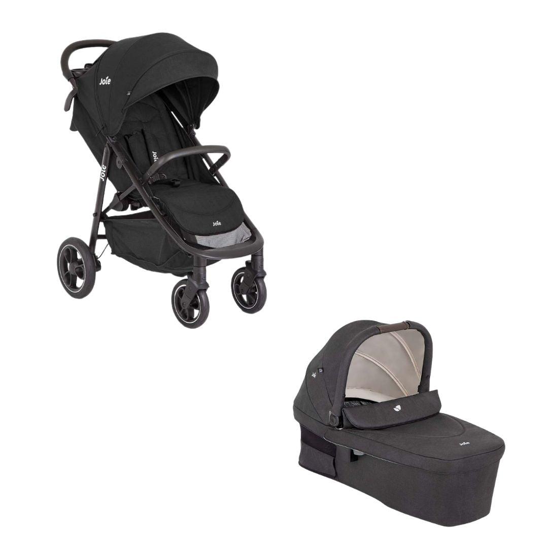 Silla de paseo compacta Joie DUO Pact PRO + huevo i-snug