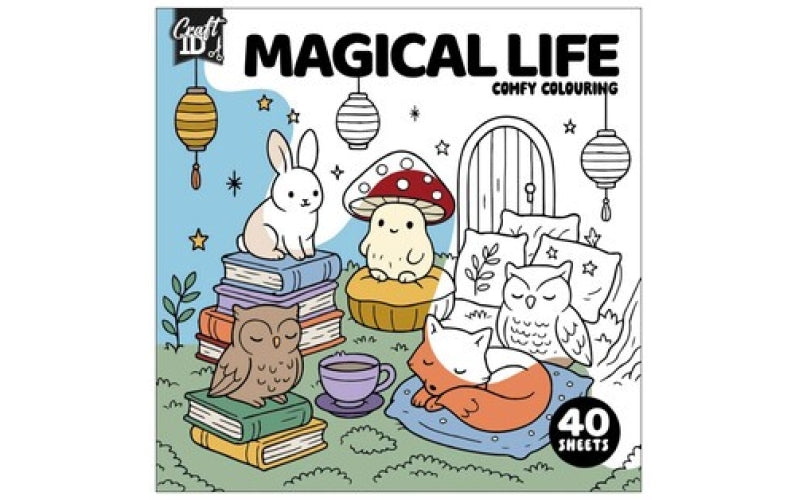 Craft ID - Livro Pintar - Magical Life
