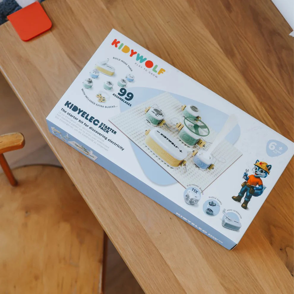 KidyWolf Primeiro Kit de Eletricidade