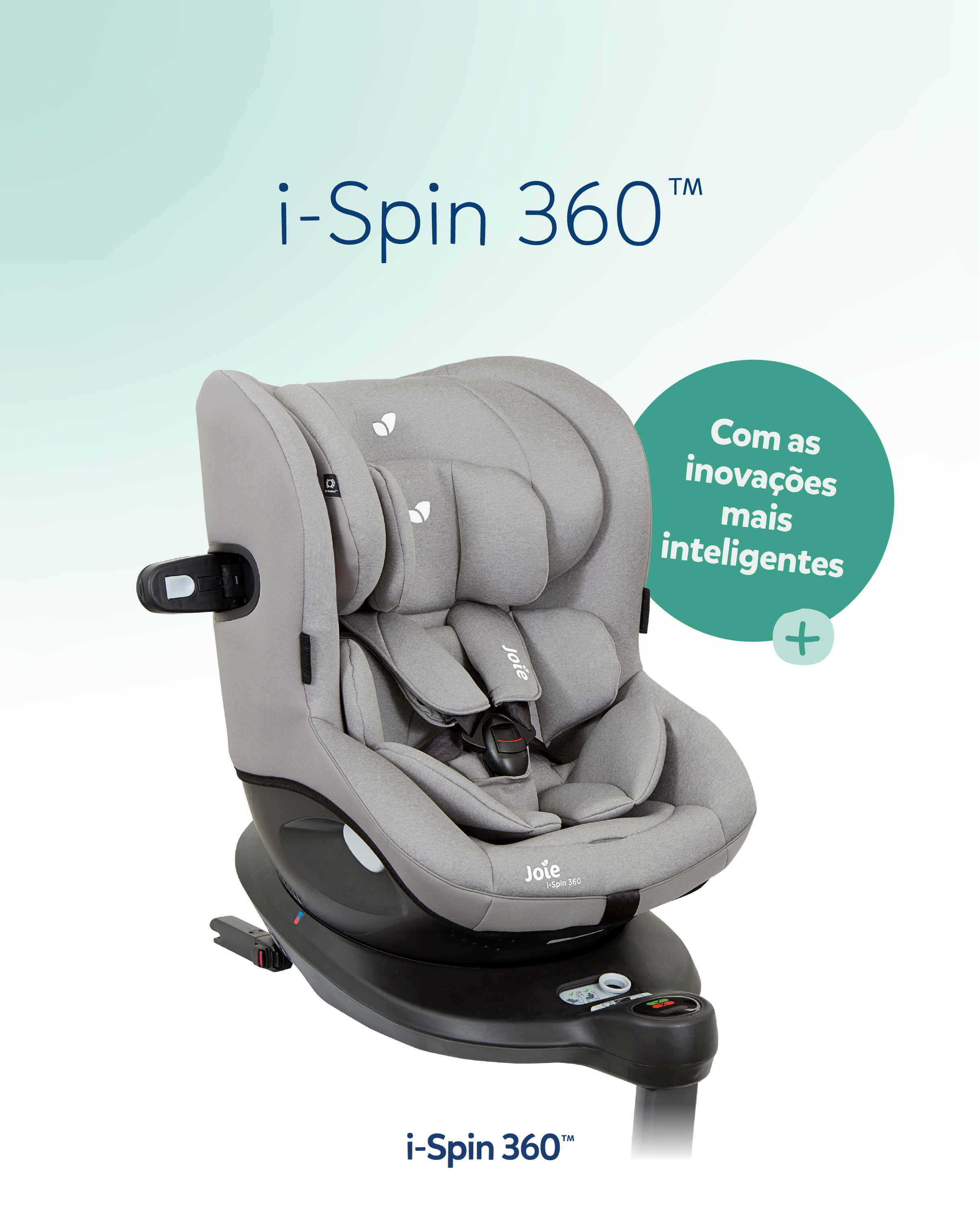 Silla de coche Joie i-Spin 360 | 40cm - 105cm MESH EDITION