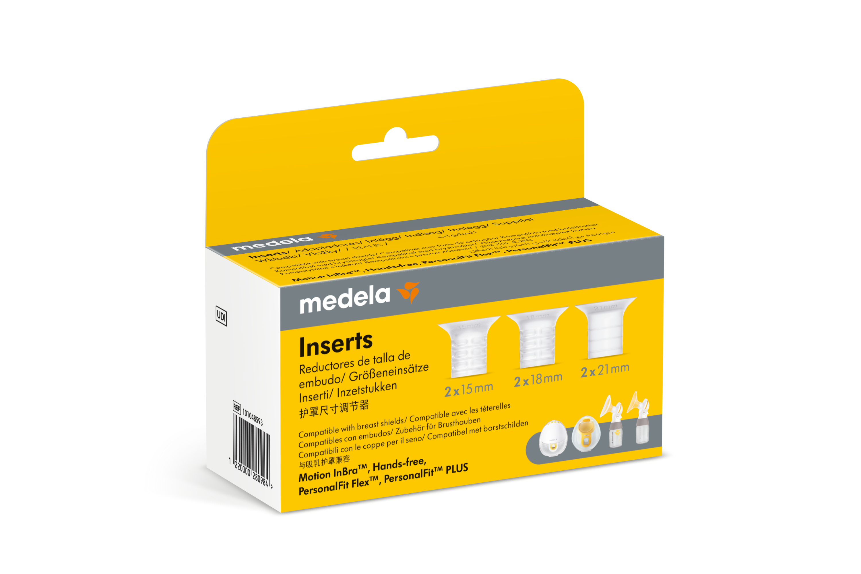 Medela Conjunto de Redutores de Funil