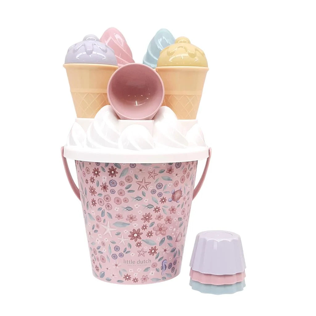 Little Dutch Conjunto de Praia 14 peças Gelados Dreamy Mermaid