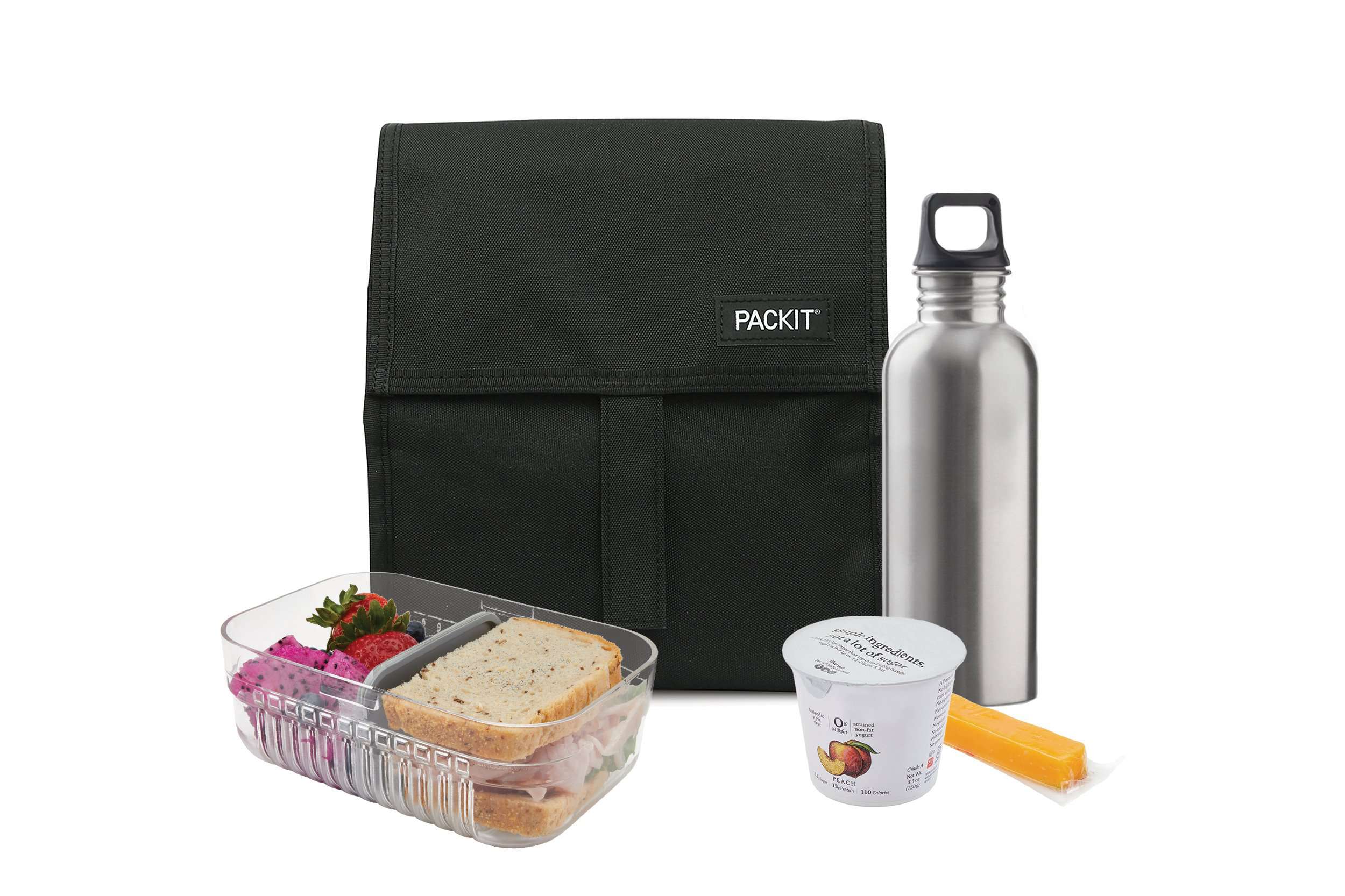 Packit Bolsa térmica para almuerzo - Lunch Bag Negro