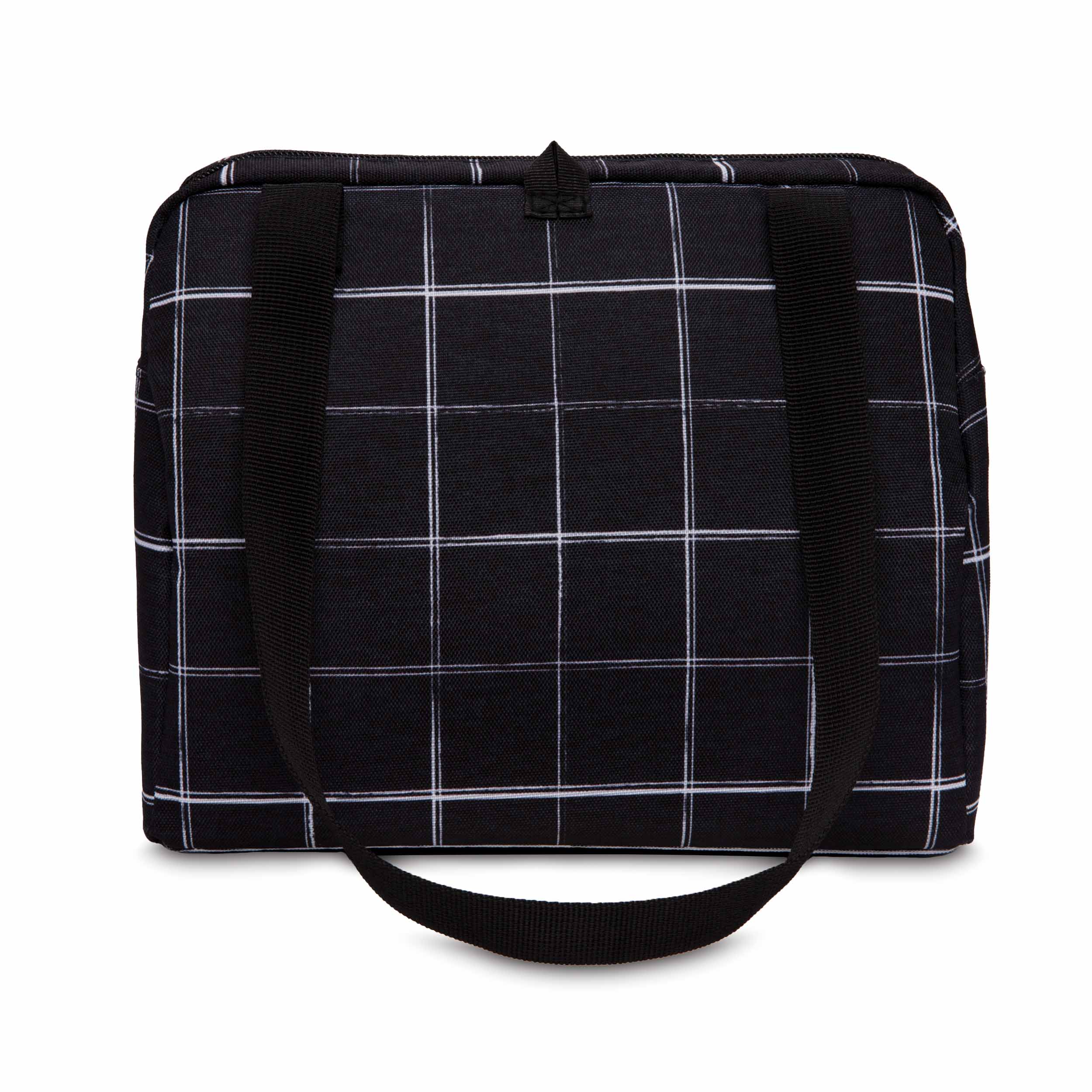Bolsa de almuerzo térmica Packit - Hampton Lunch Bag Black Grid
