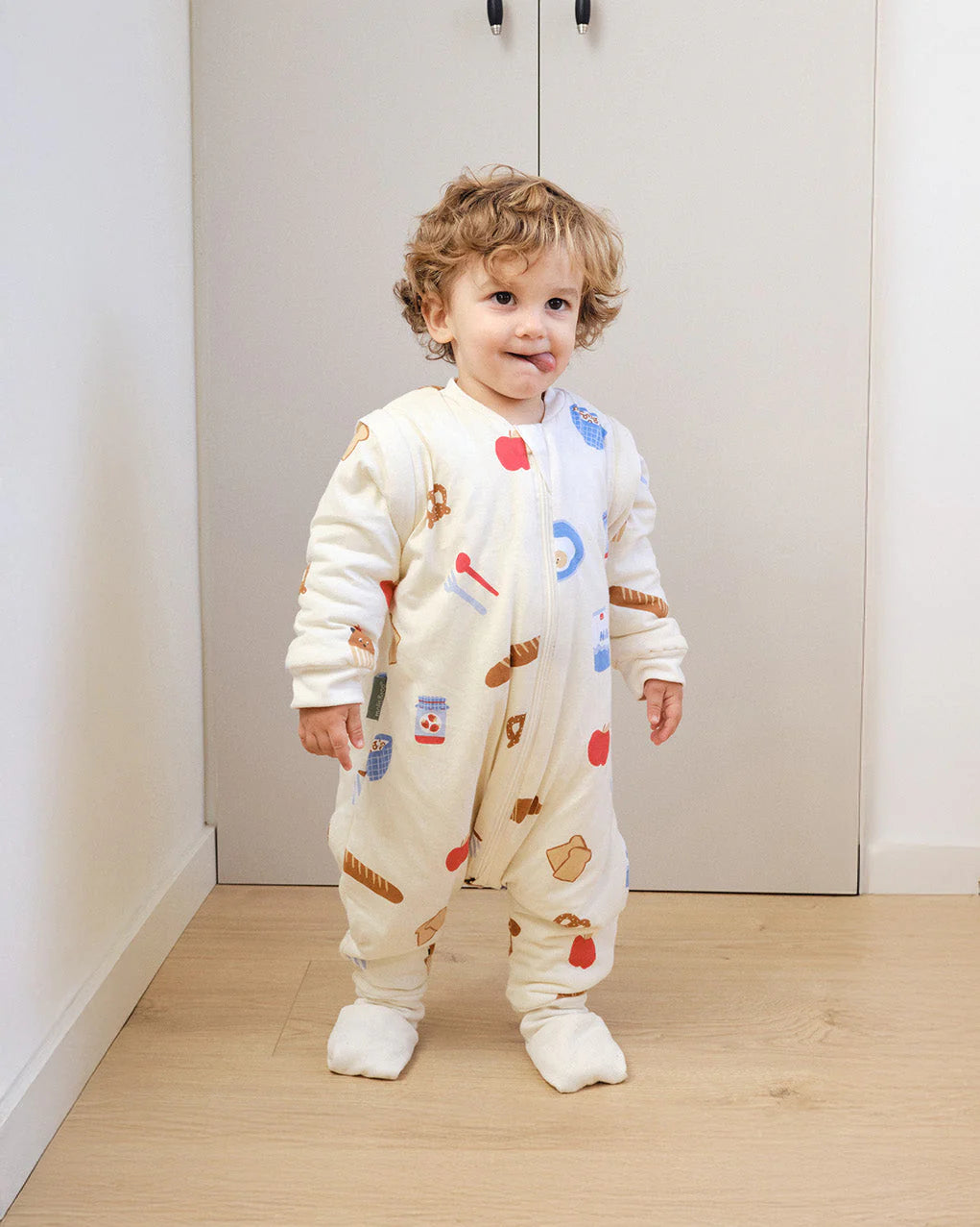 MolisandCo TOG 1.0 Saco de dormir com mangas E meias [GOOD MORNING