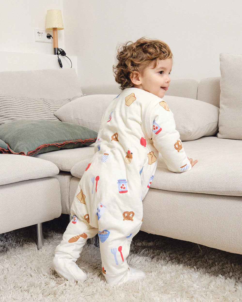 MolisandCo TOG 1.0 Saco de dormir com mangas E meias [GOOD MORNING