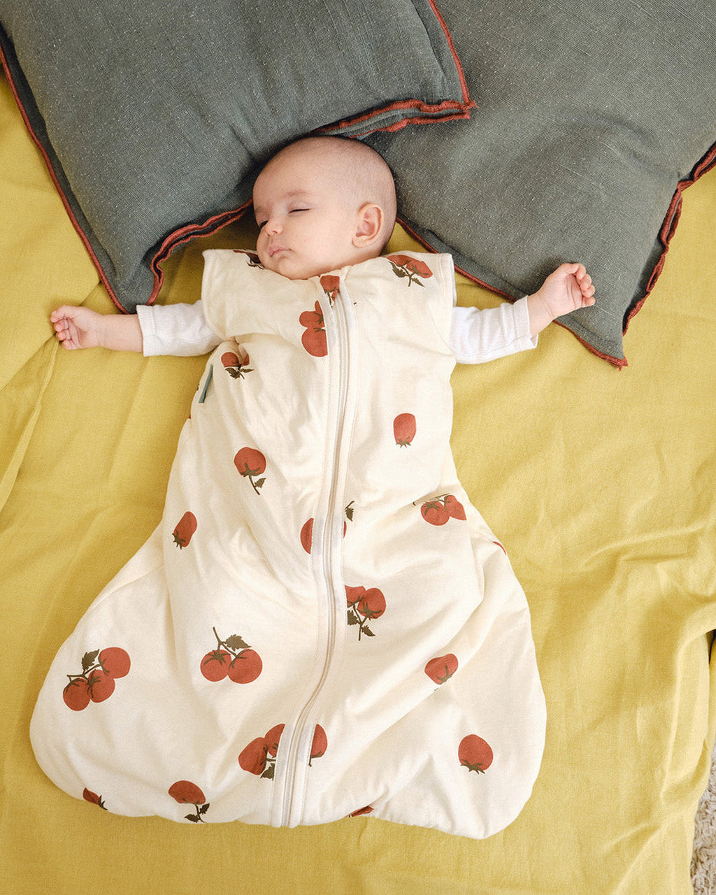 MolisandCo saco de dormir sem pés TOG 1.0 Tomatoes