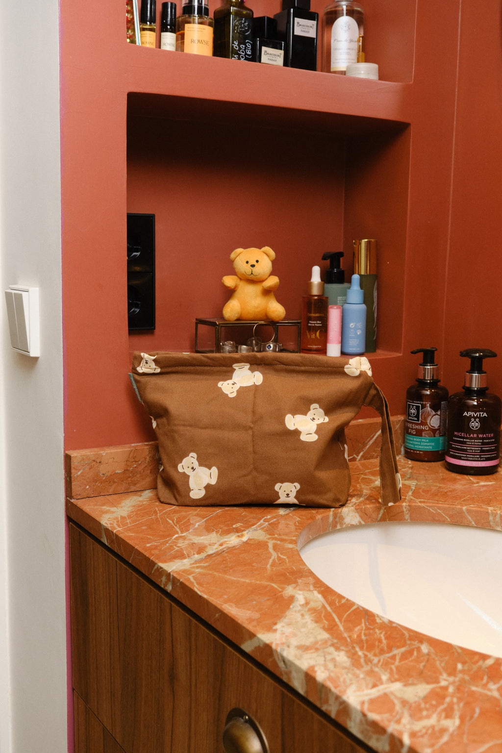MolisandCo Necessaire Teddy Mocca