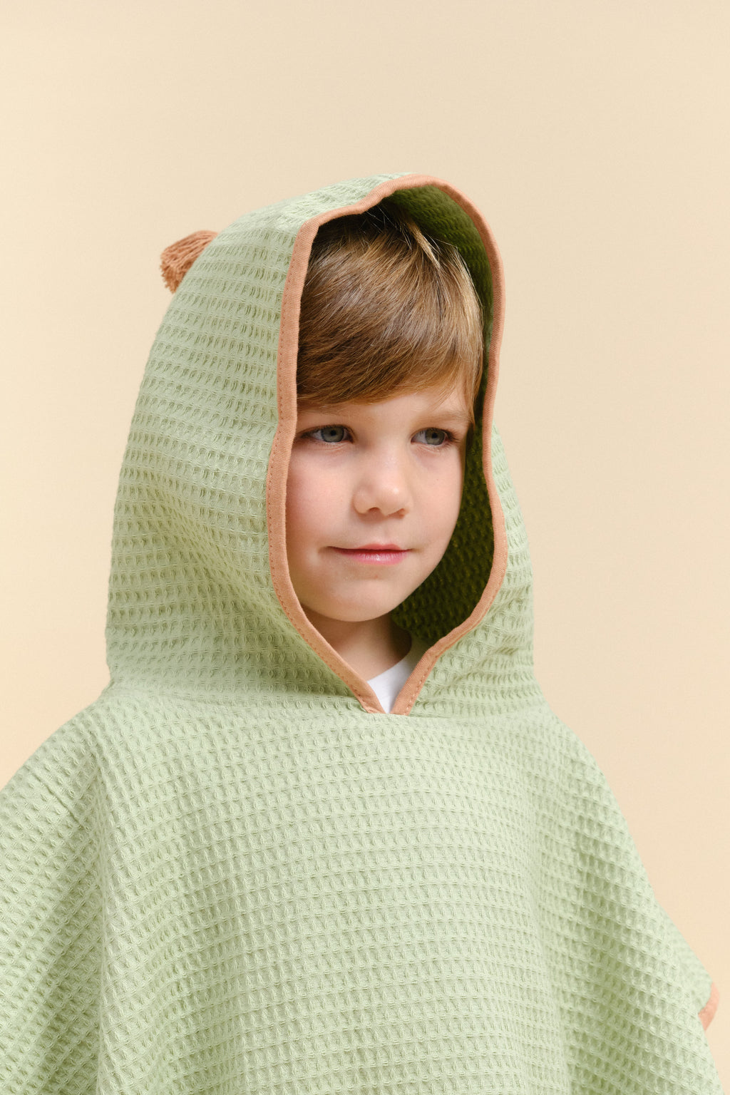 MolisandCo Poncho de banho Green Splash