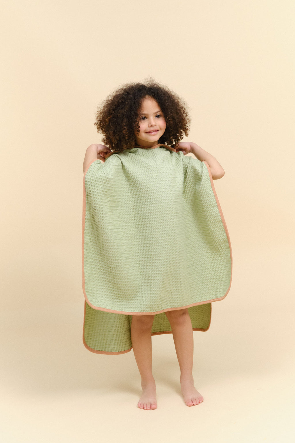 MolisandCo Poncho de banho Green Splash
