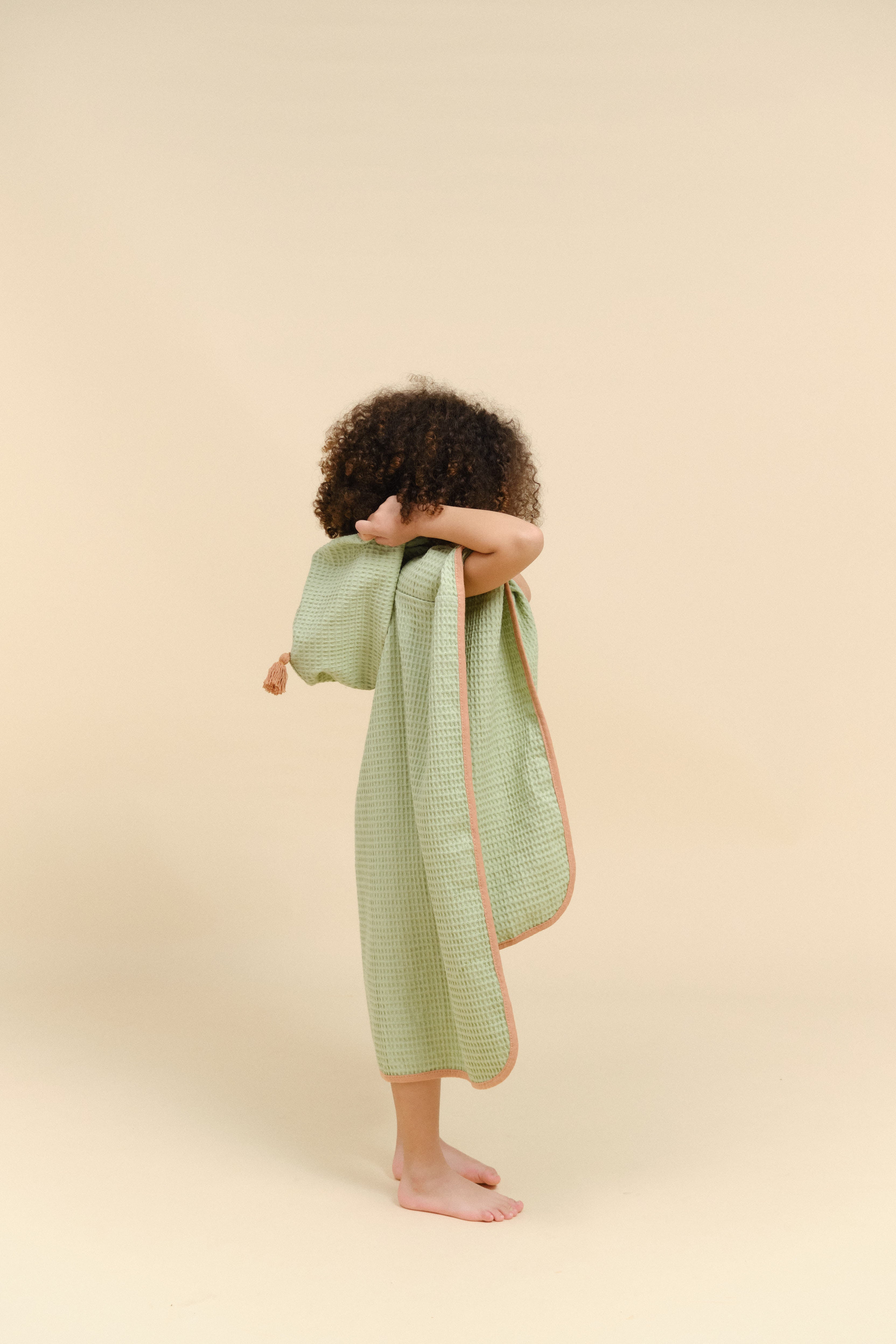 MolisandCo Poncho de banho Green Splash