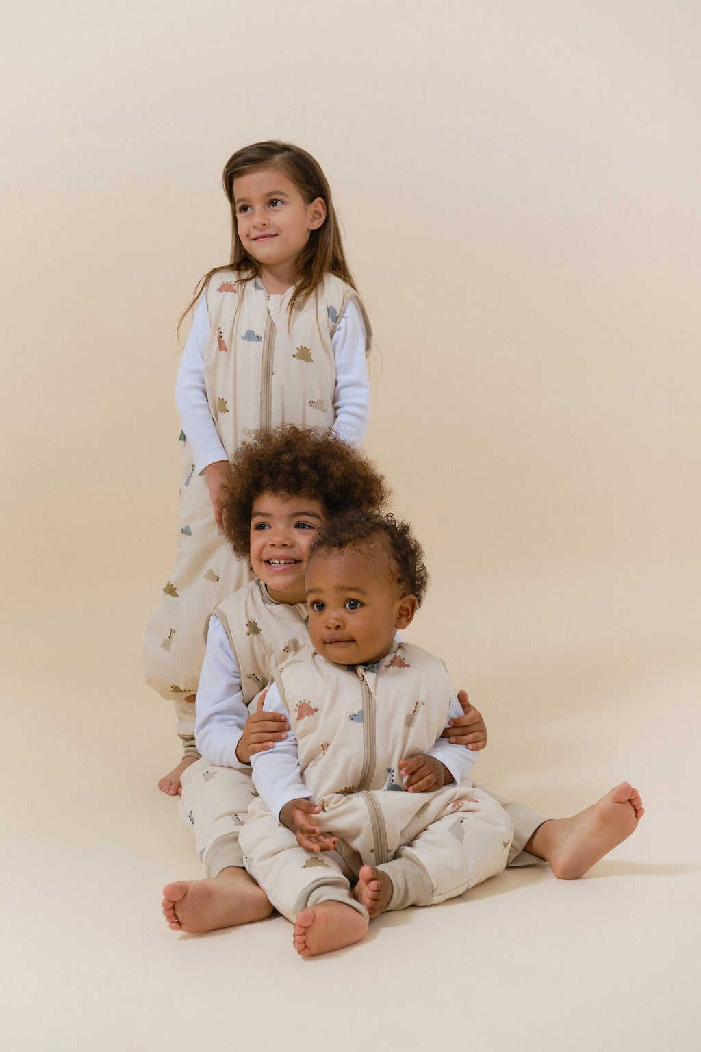 MolisandCo TOG 2.5 Saco de dormir com pés Dinos