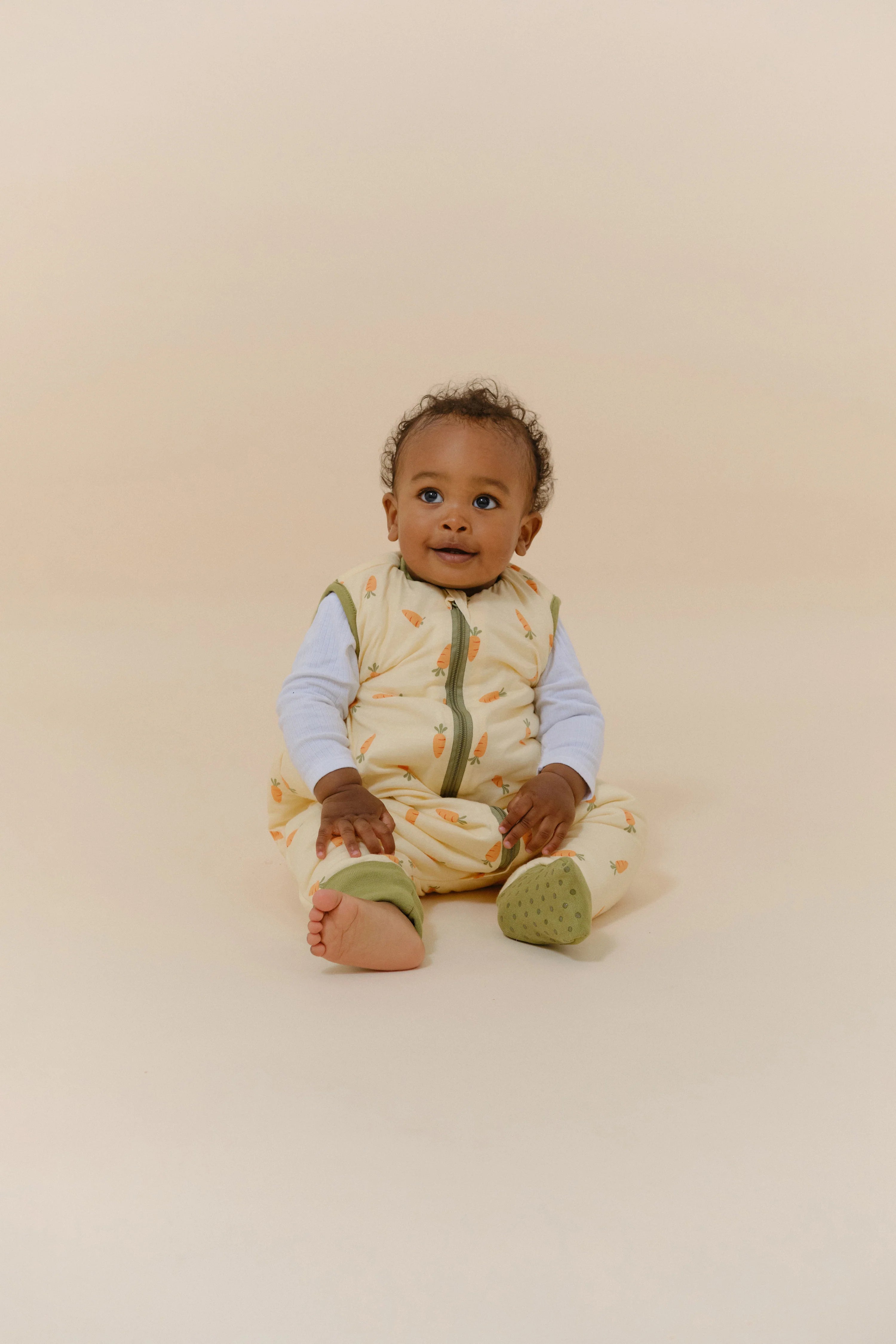 MolisandCo TOG 2.5 Saco de dormir com pés [Carrots] * por encomenda