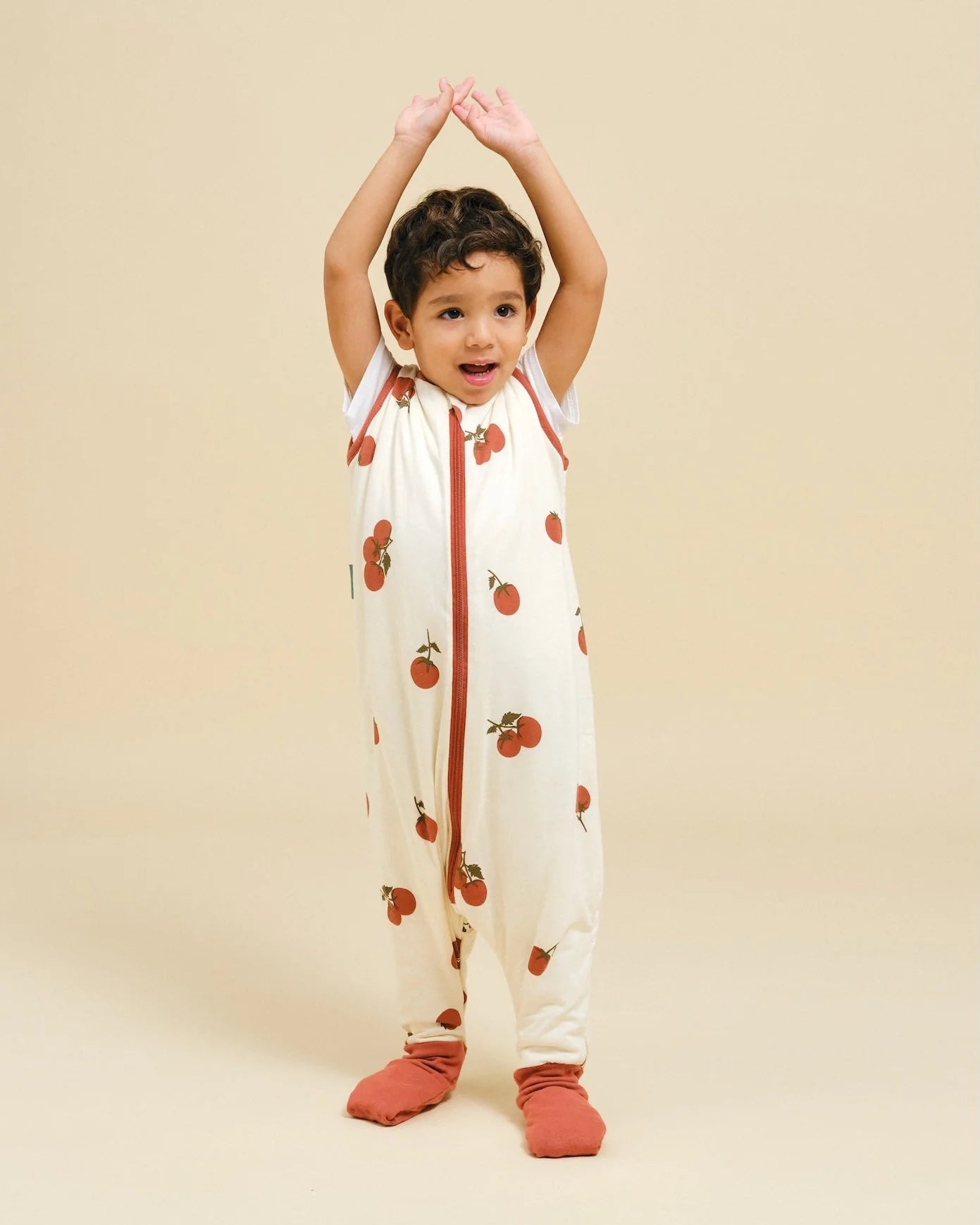 MolisandCo TOG 1.0 Saco de dormir com mangas E meias [Tomatoes]