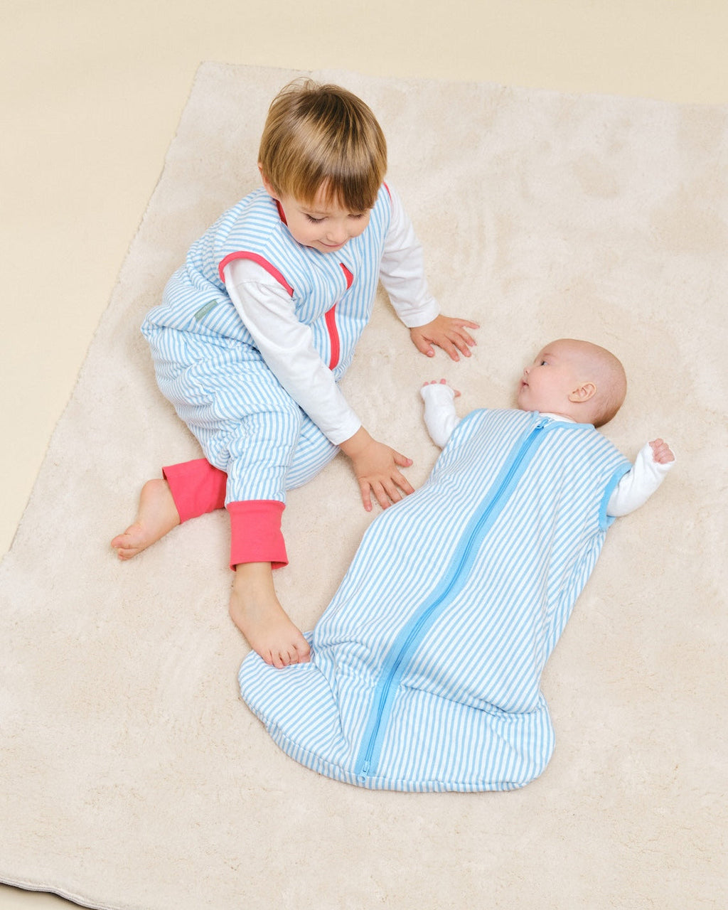 MolisandCo saco de dormir sem pés TOG 1.0 Sailor Blue