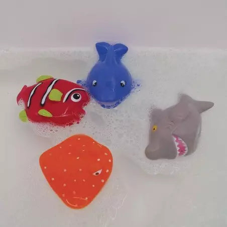 Ludi 4 Marine Life Animals for the Bath