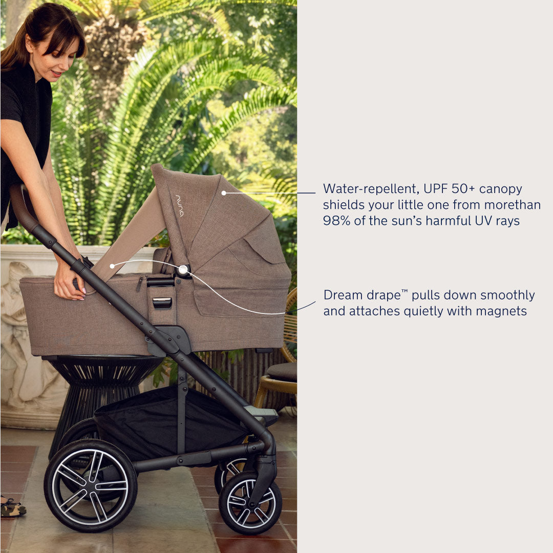 Nuna carrinho de passeio Reversível MIXX NEXT até 22kg