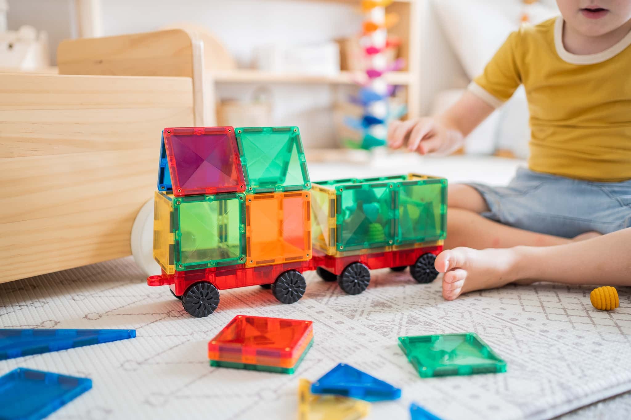 Connetix Jogo blocos Magnético Rainbow Motion 24 pc