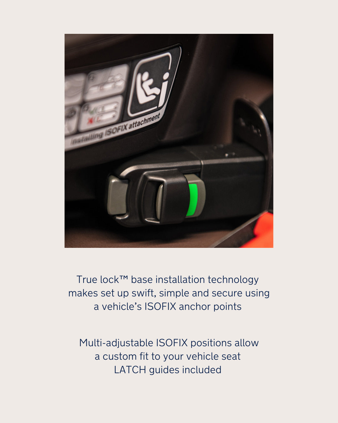 Isofix base for Nuna car seats (various models)