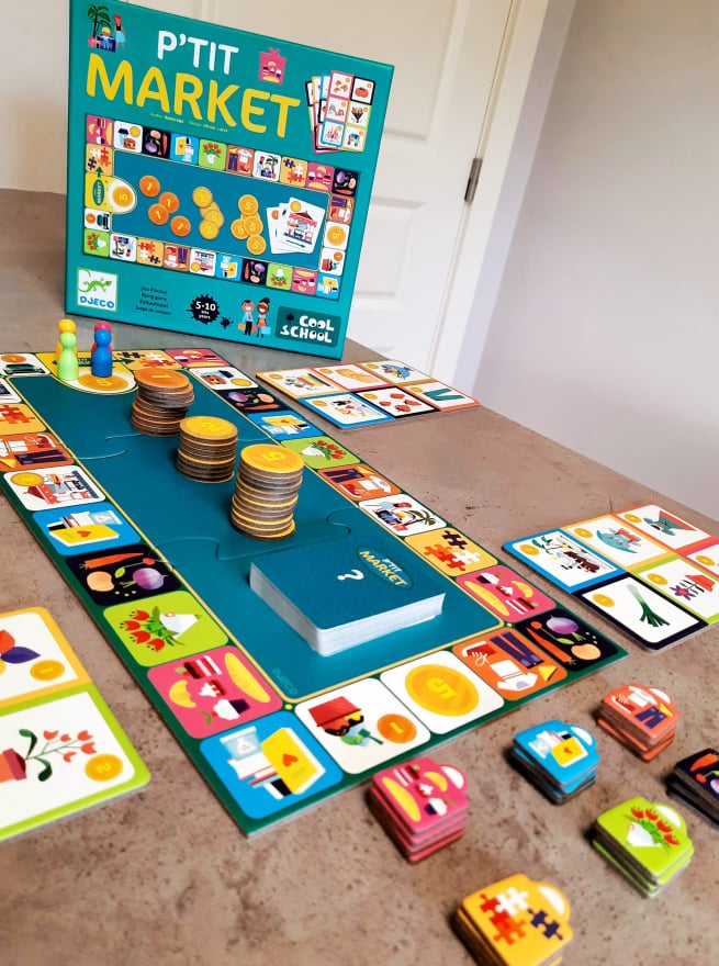 Djeco Chess and Checkers Game in a Box
