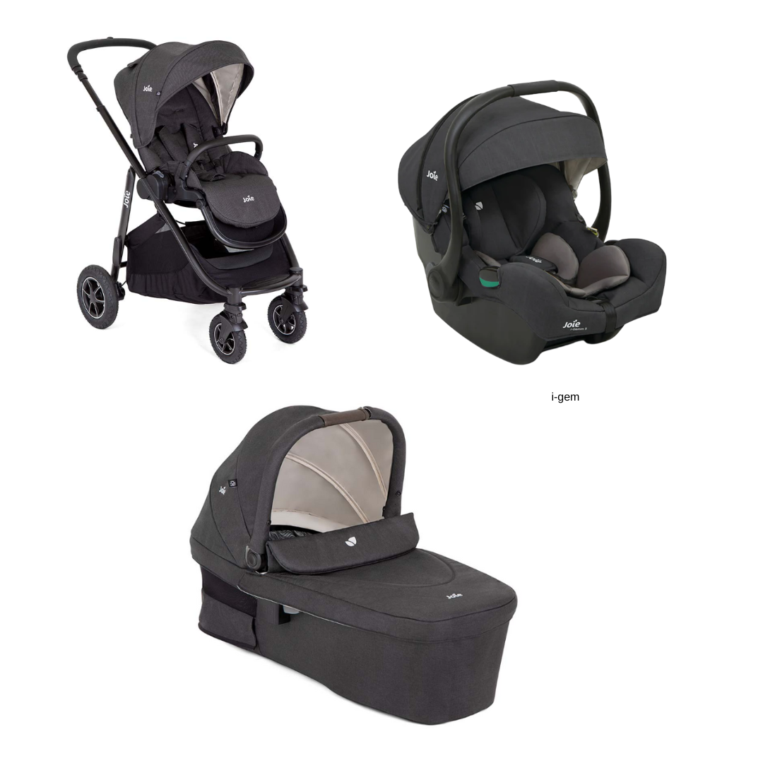Joie DUO Versatrax Silla de paseo reversible + capazo ramble XL