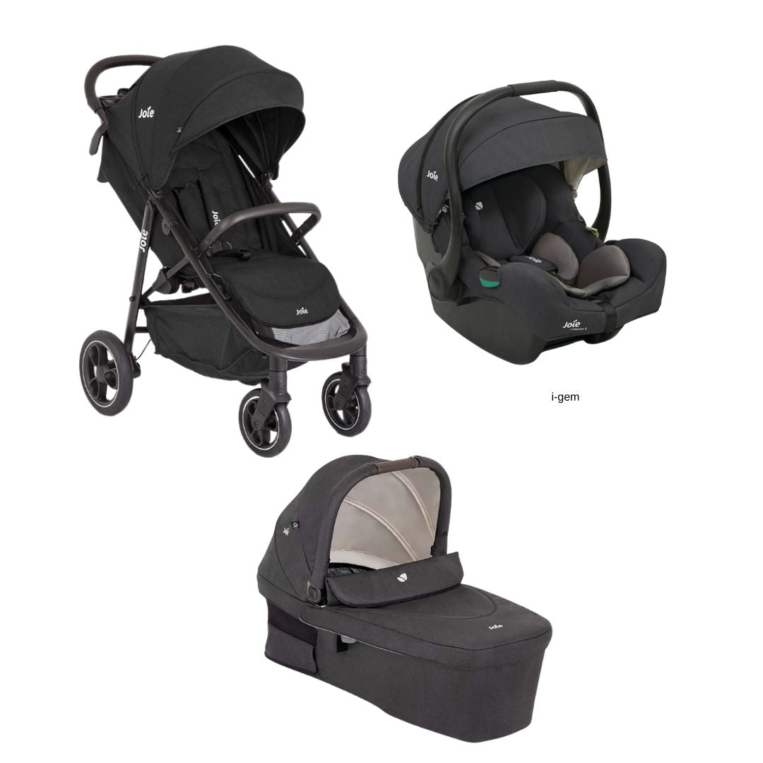 Silla de paseo compacta Joie DUO Pact PRO + huevo i-snug
