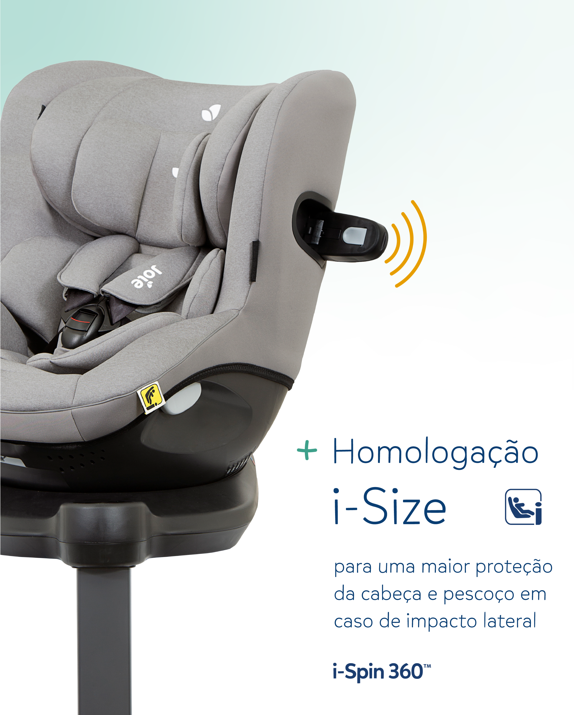 Silla de coche Joie i-Spin 360 | 40cm - 105cm MESH EDITION