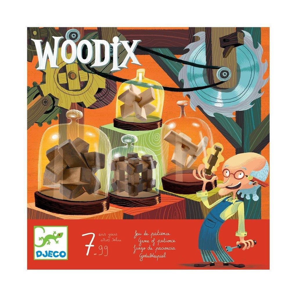 Djeco Woodix - Logic Game with Wooden Pieces