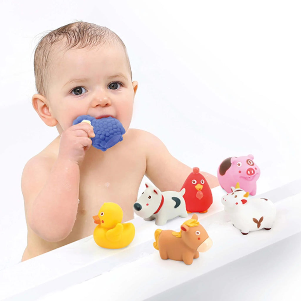 Ludi Farm Animals Bath Toys