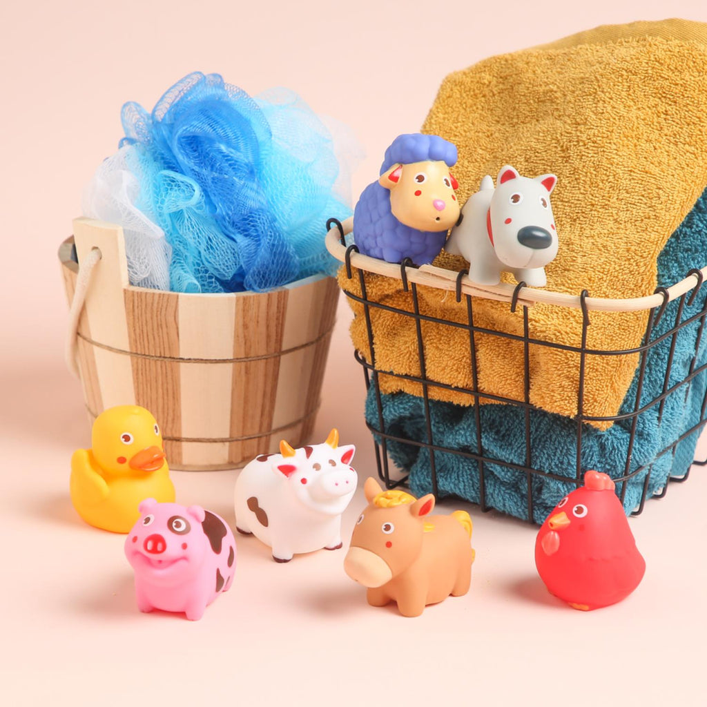 Ludi Farm Animals Bath Toys