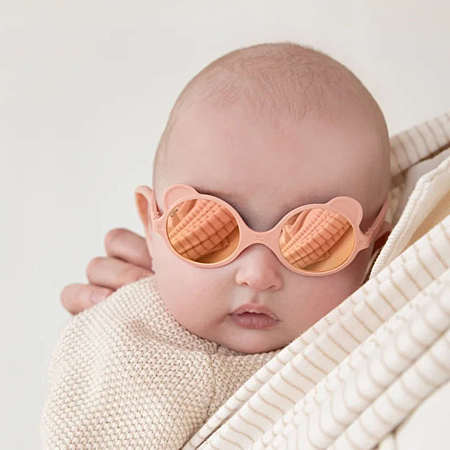Kietla Bear Peach Sunglasses