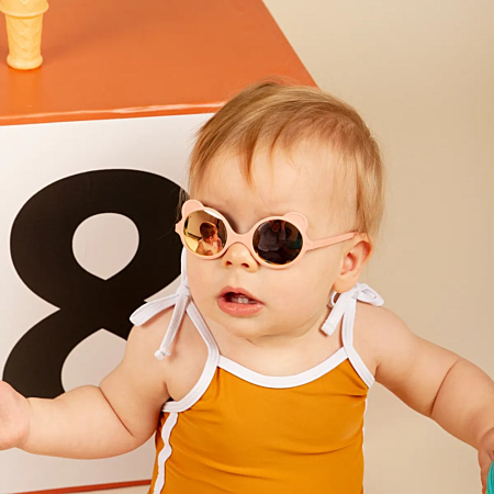Kietla Bear Peach Sunglasses
