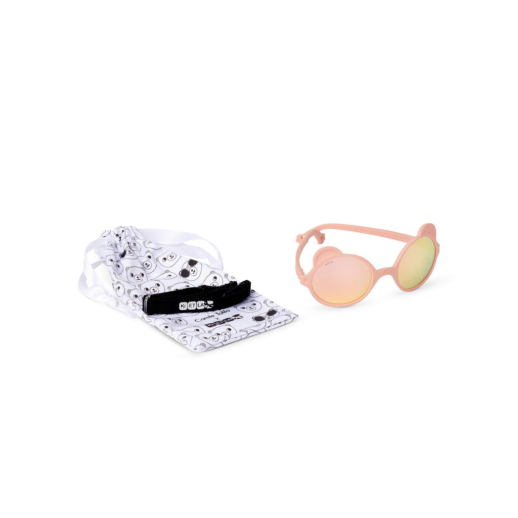 Kietla Bear Peach Sunglasses
