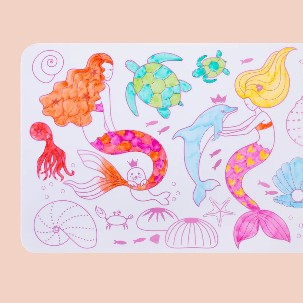 Super Petit Mini Conjunto de pintar em silicone com 4 marcadores