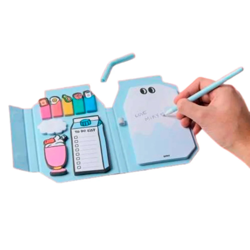 OMY Bloco de Notas - Sticky Notes Milky