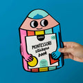 OMY Montessori Livro de Autocolantes Formas