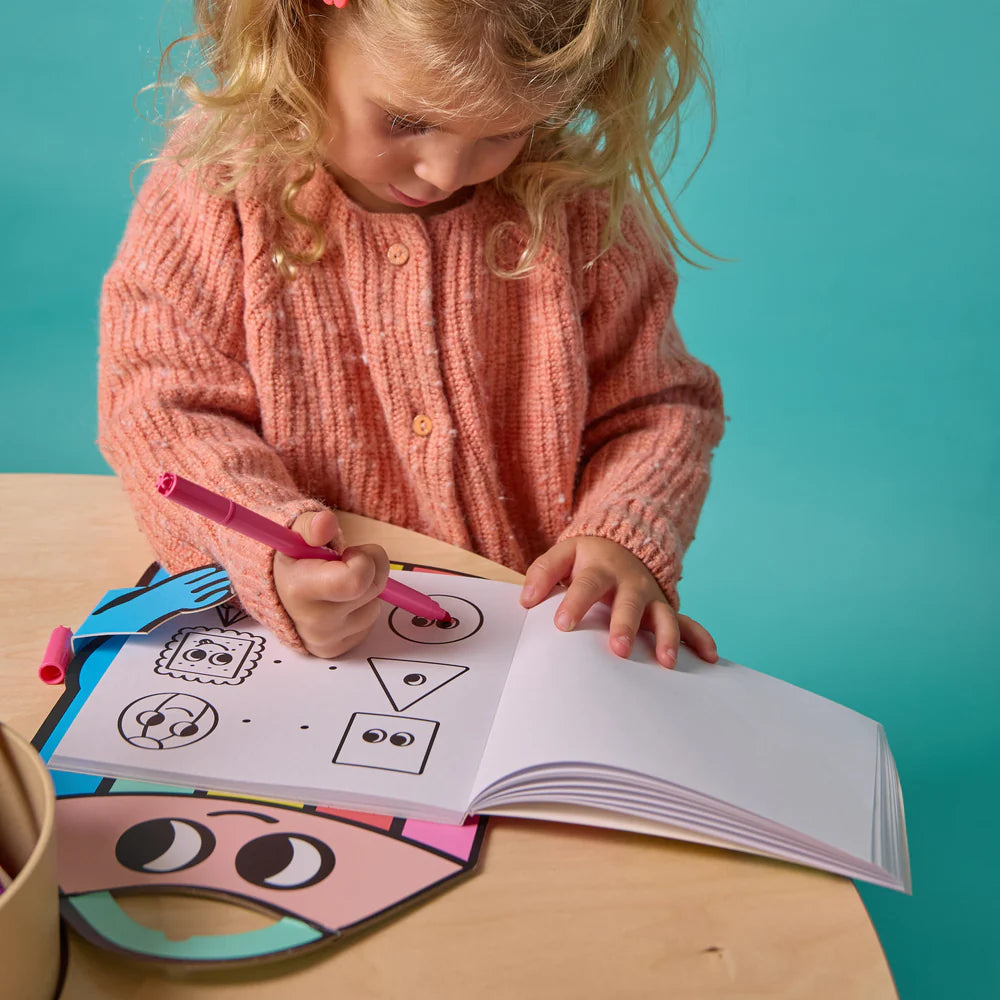 OMY Montessori Shapes Sticker Book