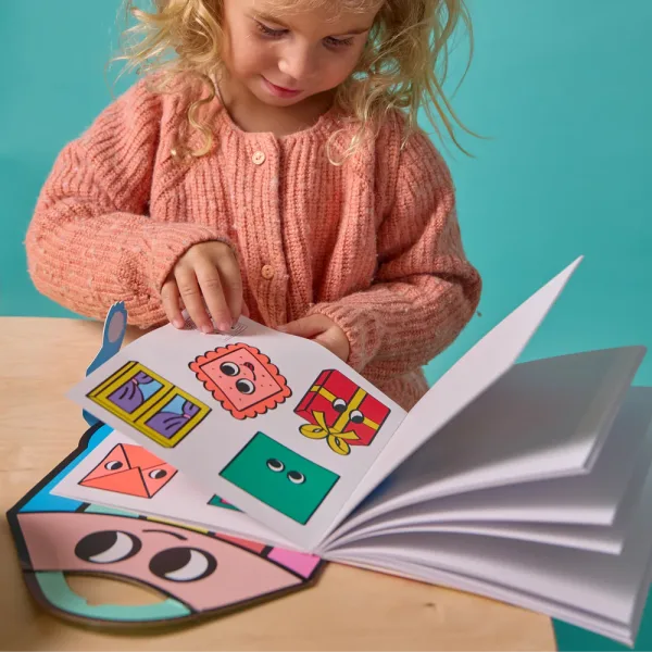 OMY Montessori Shapes Sticker Book