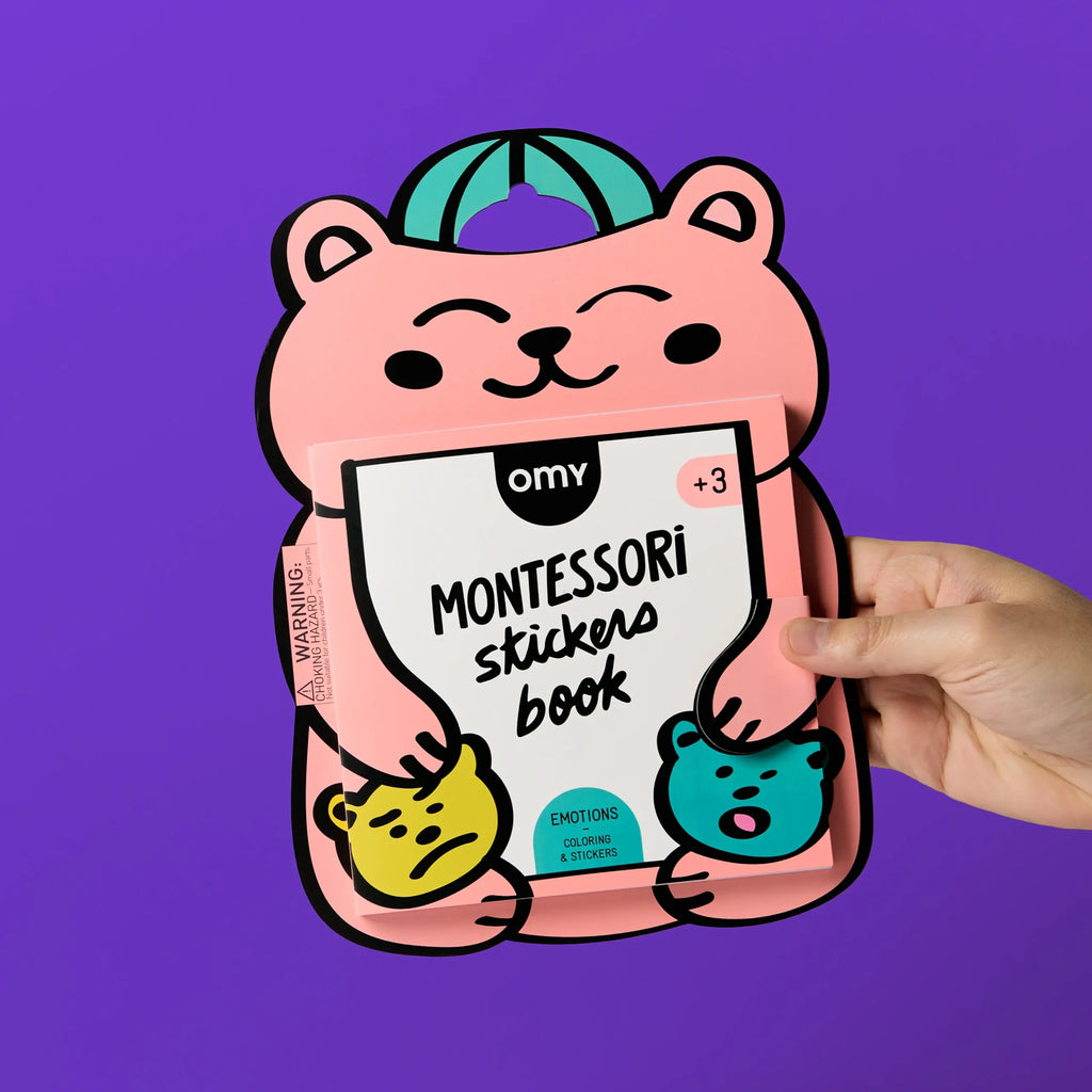 OMY Montessori Emotions Sticker Book
