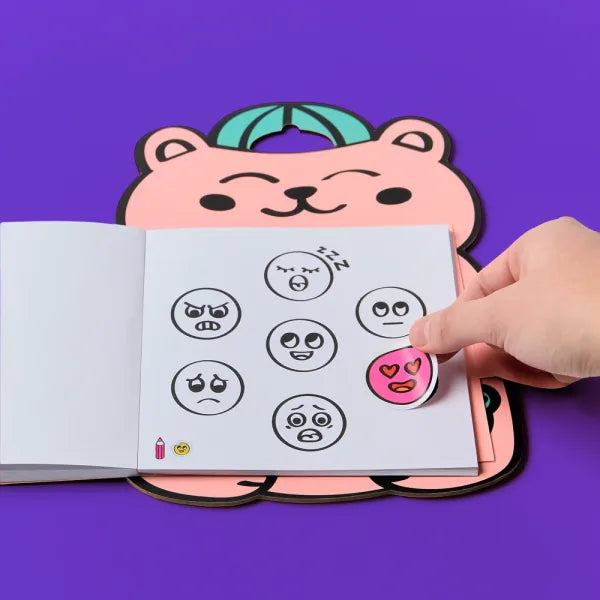 OMY Montessori Emotions Sticker Book