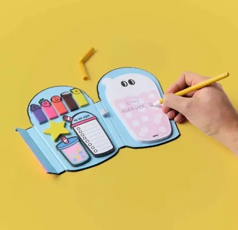OMY Sticky Notes - Bubble Tea Sticky Notes