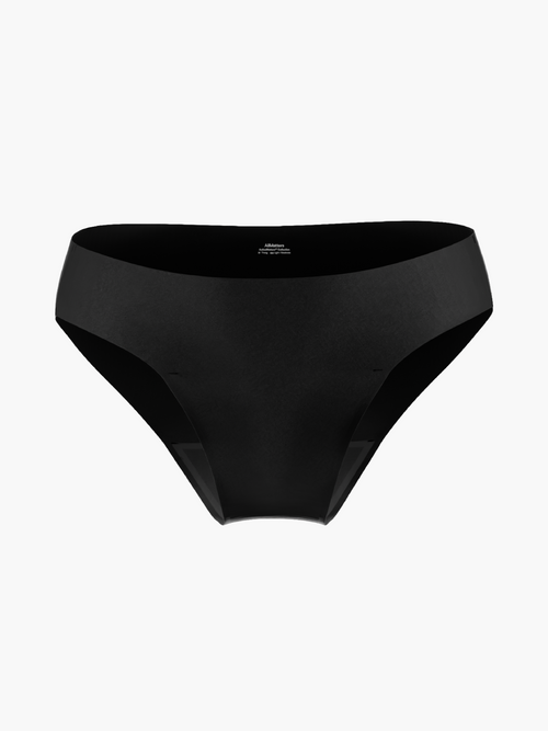 AllMatters ActiveMatters cueca menstrual de cintura média preta
