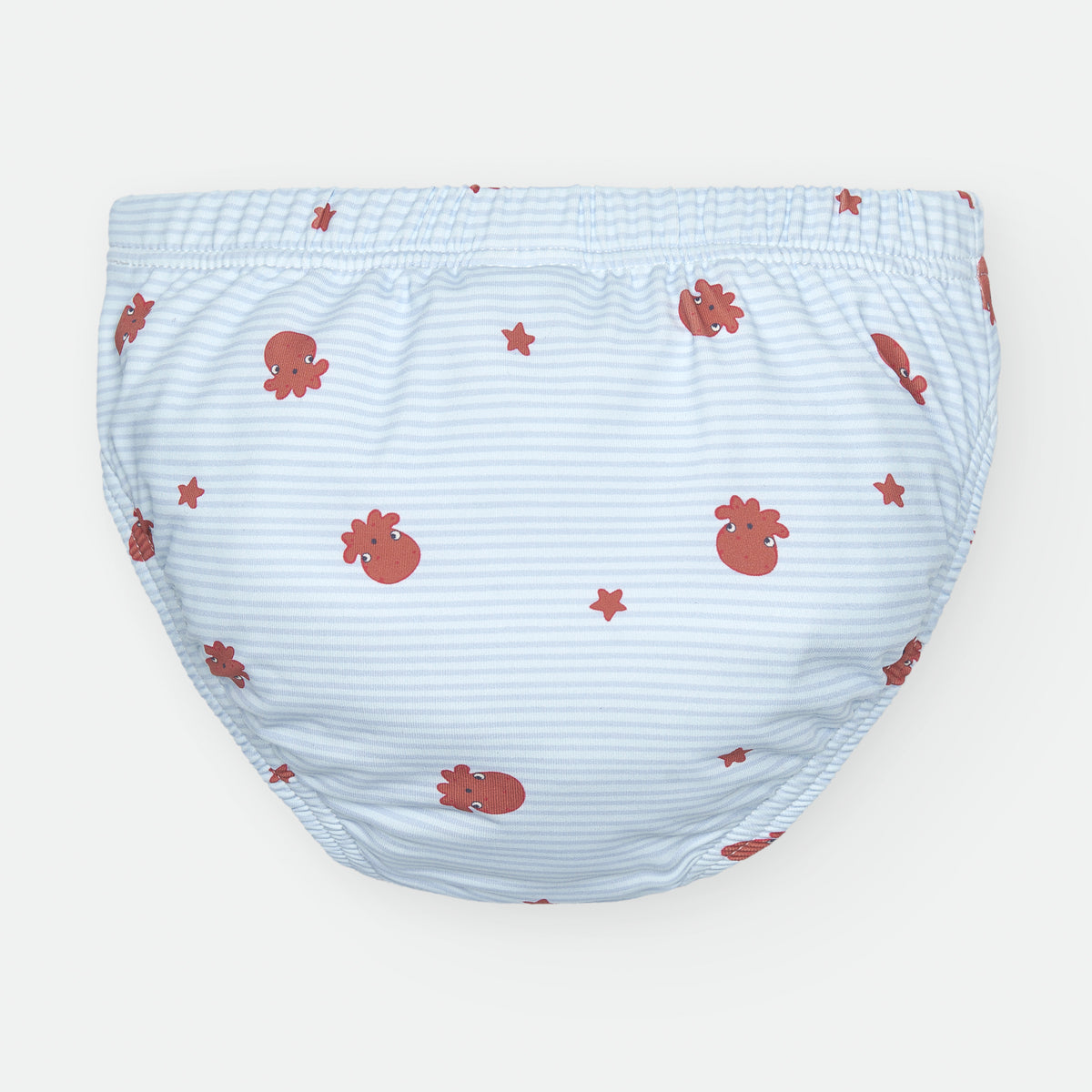 Waterlemon Cueca/Fralda de Praia - Piscina Azul com polvos