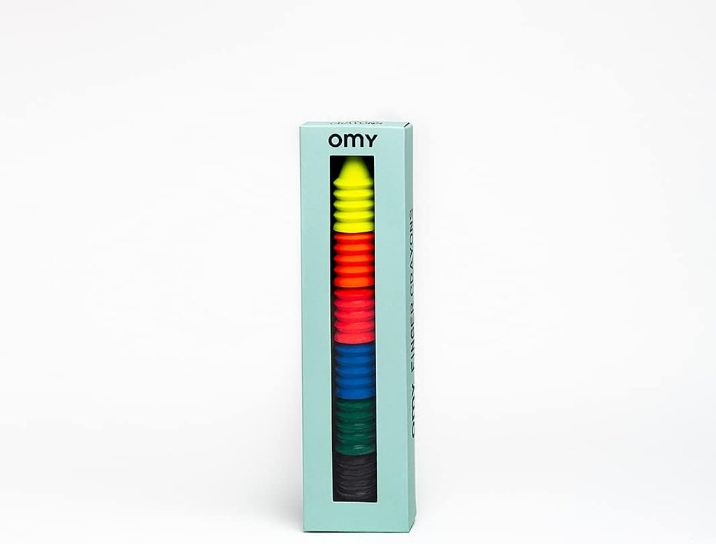 OMY Finger Wax Crayon 6 Colors