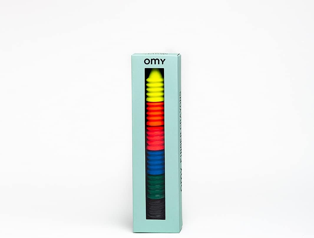 OMY Finger Wax Crayon 6 Colors
